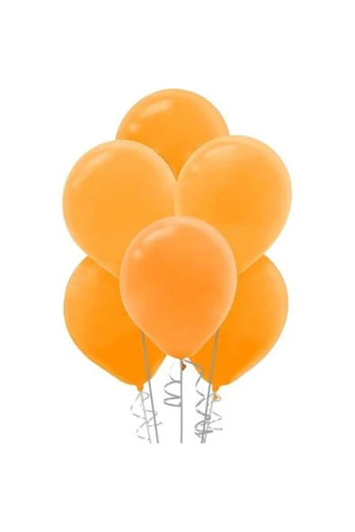 Pastel Turuncu Balon 100'lü ürün görseli 1