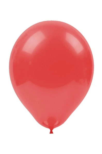Pastel Kırmızı Balon 12'li ürün görseli 1
