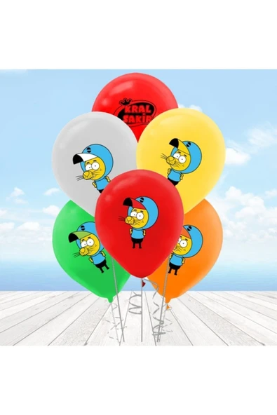 Kral Şakir Balon - 6 Adet ürün görseli 1