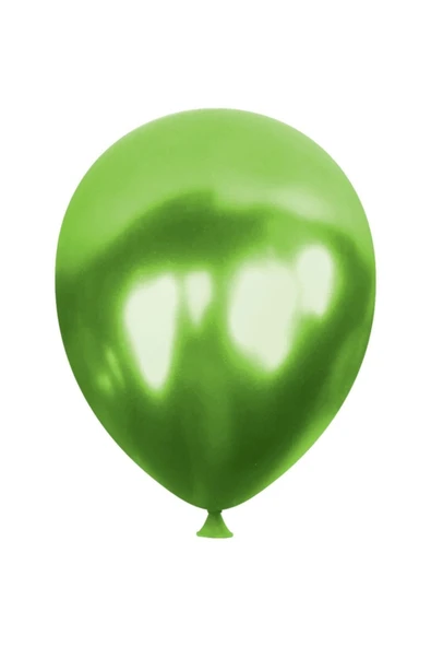 Eko Yeşil Metalik Balon 10" 100'lü ürün görseli 1