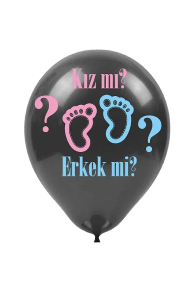 Pastel Balon Baskılı (100 'LÜ) Cinsiyet ürün görseli 1