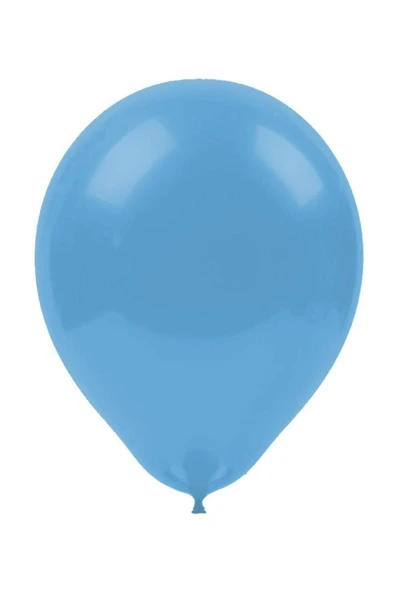 Pastel Açık Mavi Balon 12'li ürün görseli 1