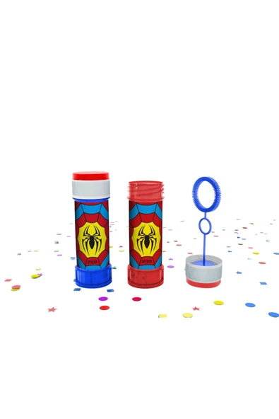 Köpük Balon Stantlı 36lı Spider - Resim 2