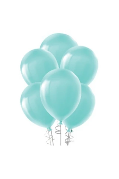 Stand Balonu (12 'li ) Pastel Su Yeşili ürün görseli 1