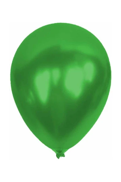 Metalik Balon Açık Yeşil 10lu (0370) ürün görseli 1