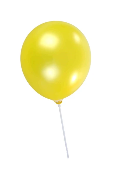 Metalik Sarı Balon - Resim 2