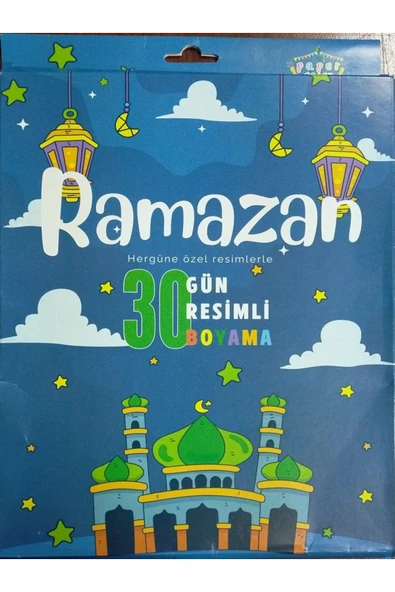 RAMAZAN 30 GÜN BOYAMA SETİ ürün görseli 1