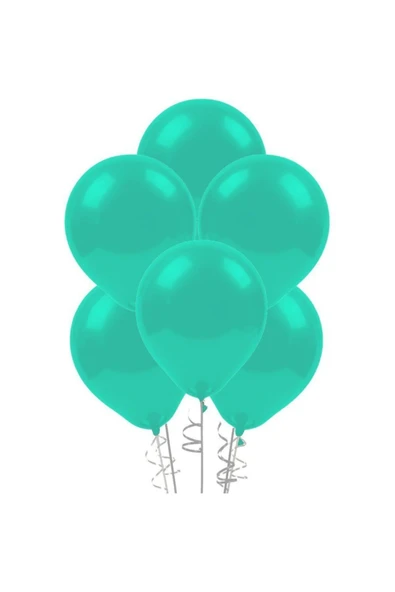Pastel Mint Yeşili Balon 100'lü ürün görseli 1