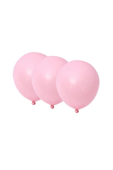 Pembe Makaron 100 Adet Balon ürün görseli 1