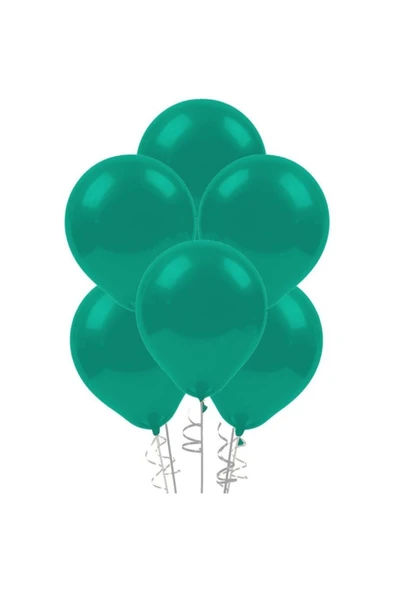 Pastel Su Yeşili Balon 100'lü ürün görseli 1