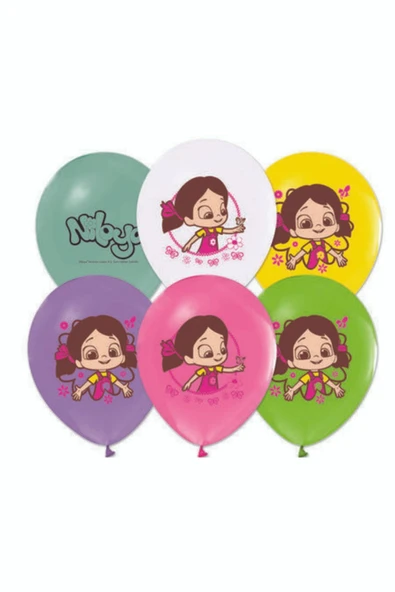 Niloya Baskılı Balon 12 Inch 20 Adet ürün görseli 1