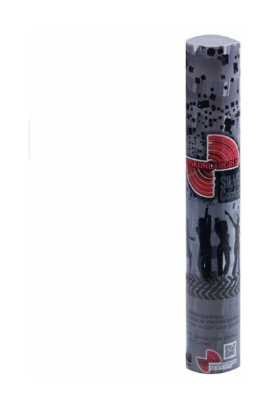 Konfeti 30 Cm Metalize Gümüş - Resim 2