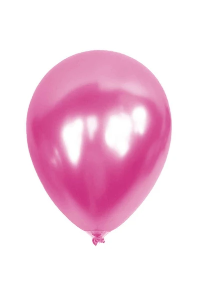 Metalik Balon Baskısız (100 'LÜ) Pembe ürün görseli 1