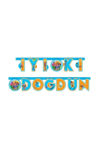 Lrt9707 Balonevi, Rafadan Tayfa, ''iyi Ki Doğdun'' Set |1 Adet| ürün görseli 1