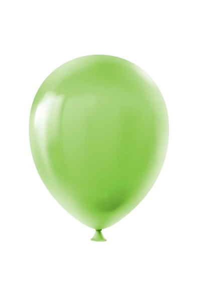 Pastel Balon Baskısız (100 'LÜ) Yeşil ürün görseli 1