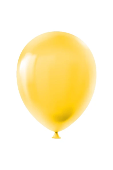 Pastel Balon Baskısız (100 'LÜ) Sarı ürün görseli 1