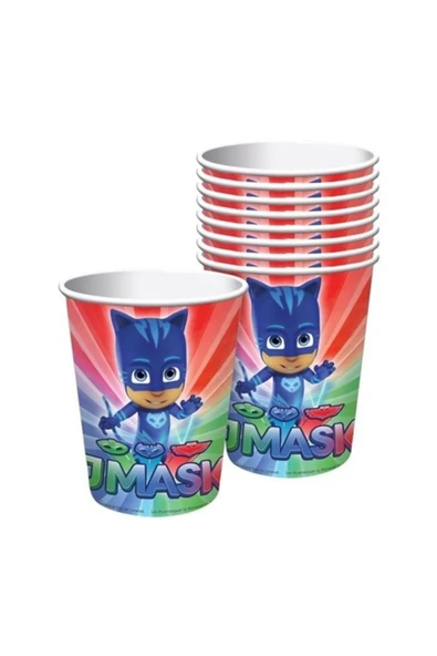 Pj Mask Bardak (8 Adet) Kb3080 ürün görseli 1