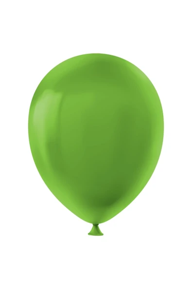 Pastel Balon Baskısız (100 'LÜ) Koyu Yeşil ürün görseli 1