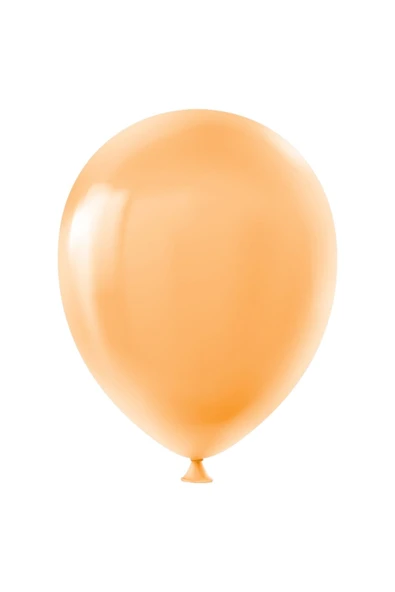Pastel Balon Baskısız (100 'LÜ) Açık Turuncu ürün görseli 1