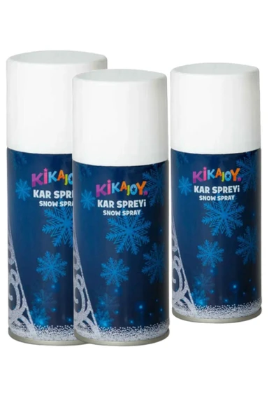 Yılbaşı Kar Spreyi 150 ml 3 adet ürün görseli 1