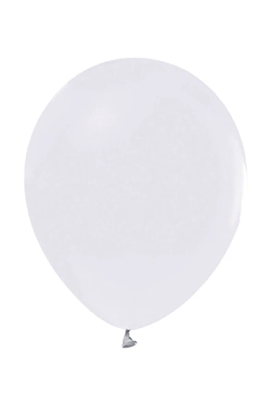 Metalik Beyaz Balon ürün görseli 1