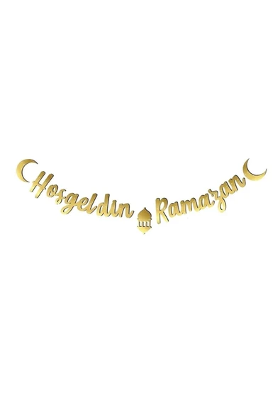 Hoşgeldin Ramazan Kaligrafi Banner ürün görseli 1