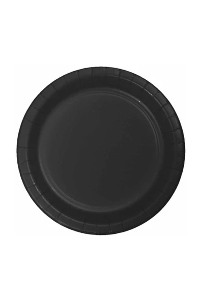 Karton Tabak T.rnk. Siyah 23cm (be) ürün görseli 1