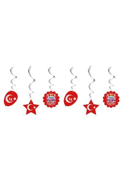 23 Nisan Sarkıt Süs 6'lı ürün görseli 1