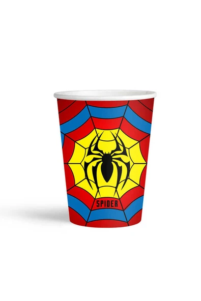 Spider Karton Bardak 8oz ürün görseli 1