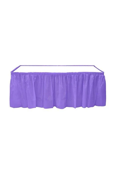 Mor Plastik Masa Eteği 75x426 cm ürün görseli 1