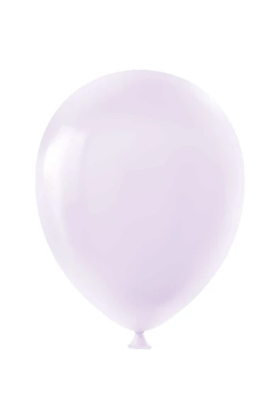 Pastel Makaron Balon 5" (12,5 Cm) Baskısız (50 'li ) -mor ürün görseli 1
