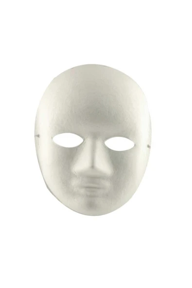 Boyanabilir Karton Maske ürün görseli 1