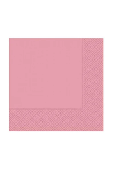 Pembe Kağıt Peçete 33x33 cm 20'li ürün görseli 1