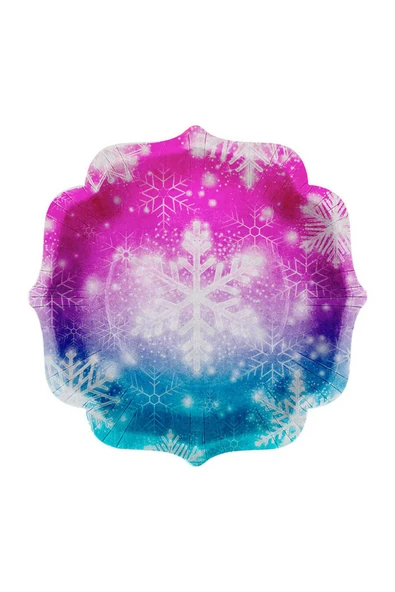 Snowflakes Karton Tabak 8 Adet ürün görseli 1