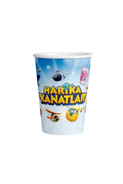 Harika Kanatlar Bardak 8 Adet ürün görseli 1