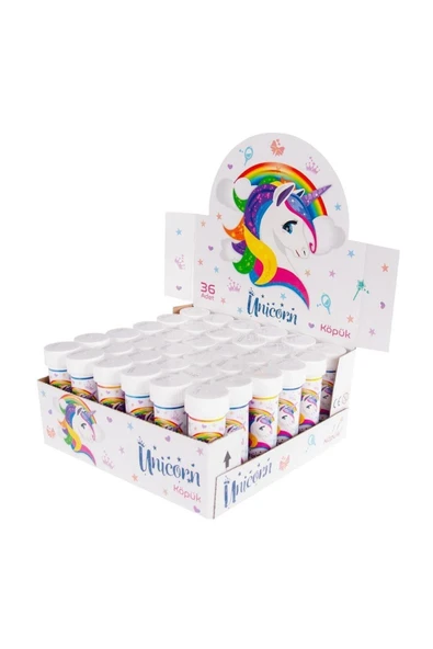 Unicorn Lisanslı Köpük Balon 36'lı ürün görseli 1