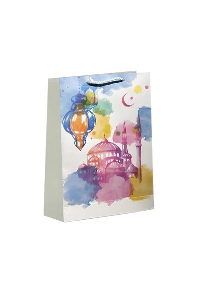 RAMAZAN KARTON ÇANTA 26x40 10 ADET ürün görseli 1