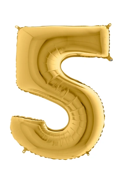 Party Country Rakam Folyo Balon 40" (100cm) Gold -5- ürün görseli 1