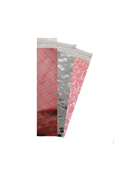 Metalize Poşet (100 'LÜ) (9* 25 CM) Desenli ürün görseli 1