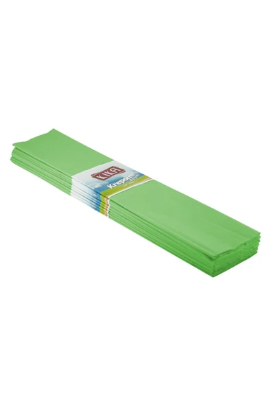 Fıstık Yeşil Krapon Kağıdı 50x200 cm 10'lu Paket ürün görseli 1