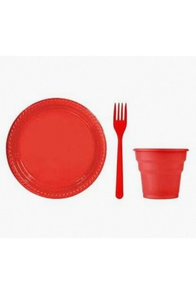 Romantik Günlere Özel Mini Tek Kullanımlık Set 25'li Paket ürün görseli 1