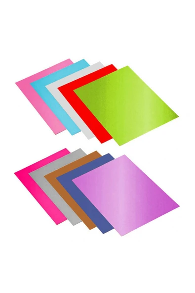 Metalize Karton (A4) (10 'lu ) Karışık ürün görseli 1