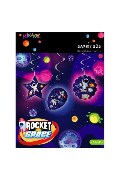 Rocket Space Sarkıt Süs ürün görseli 1