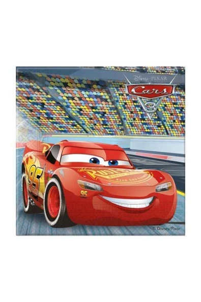 Kırmızı Cars Peçete 20li ürün görseli 1
