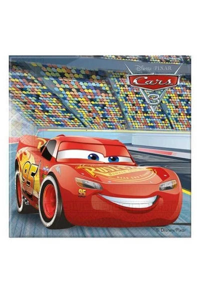 Cars Peçete Kl30 En33cm Boy33cm Adet20 ürün görseli 1