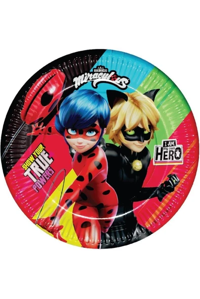 Miraculous Super Heroez Karton Tabak (23CM) ürün görseli 1
