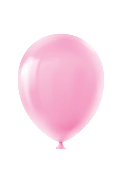 5" Pastel Balon 100lü -Bebek Pembe- ürün görseli 1