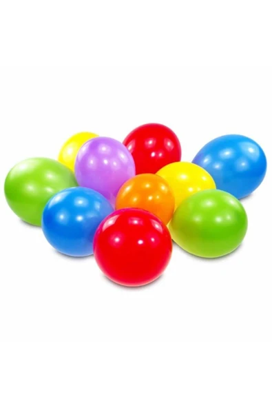 Balon Karışık Renk 100'lü ( 30cm) ürün görseli 1