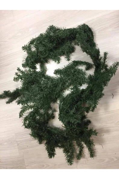 Yılbaşı Garland Çam Dalı Yeşil 270 cm 300 Dal ürün görseli 1