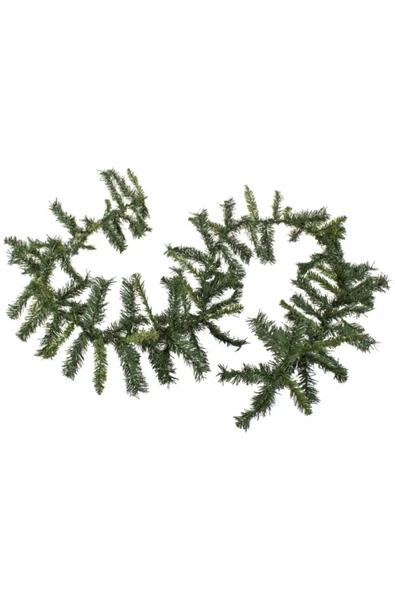 Yeşil Renk Yılbaşı Çam Garland Süsü 270 Cm ürün görseli 1